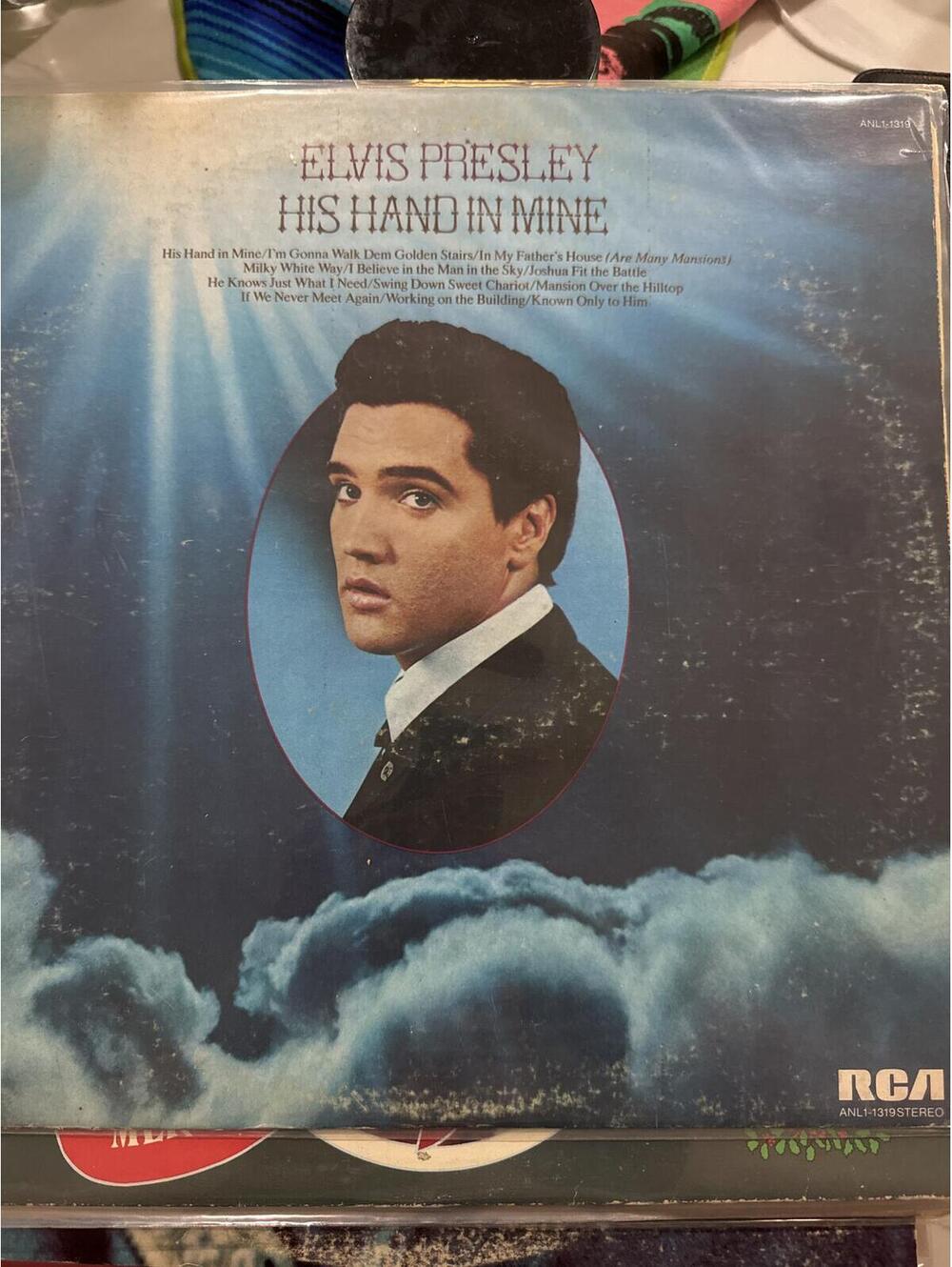 Elvis Presley - His Hand In Mine Vinyl Record Album